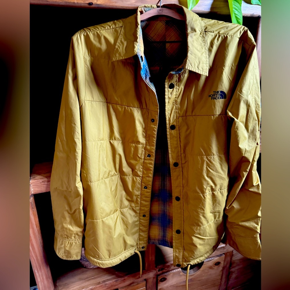 The North Face reversible shacket